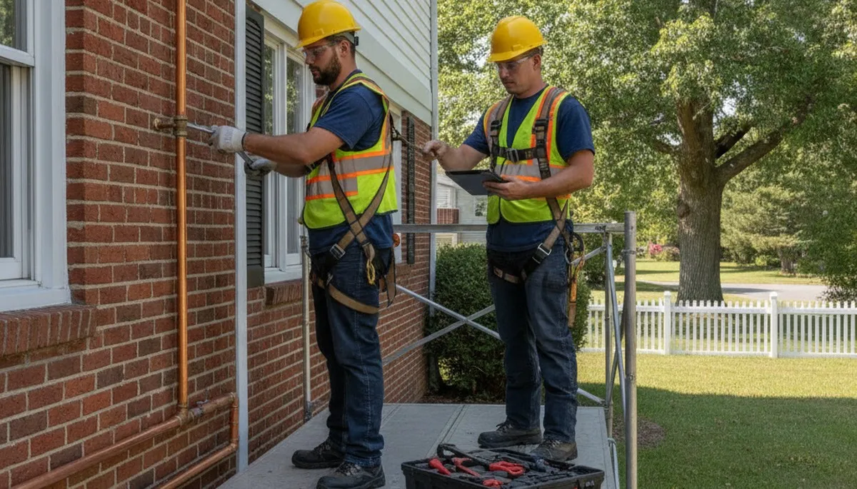 Plumber providing plumbing repair service in Staten Island, NY
